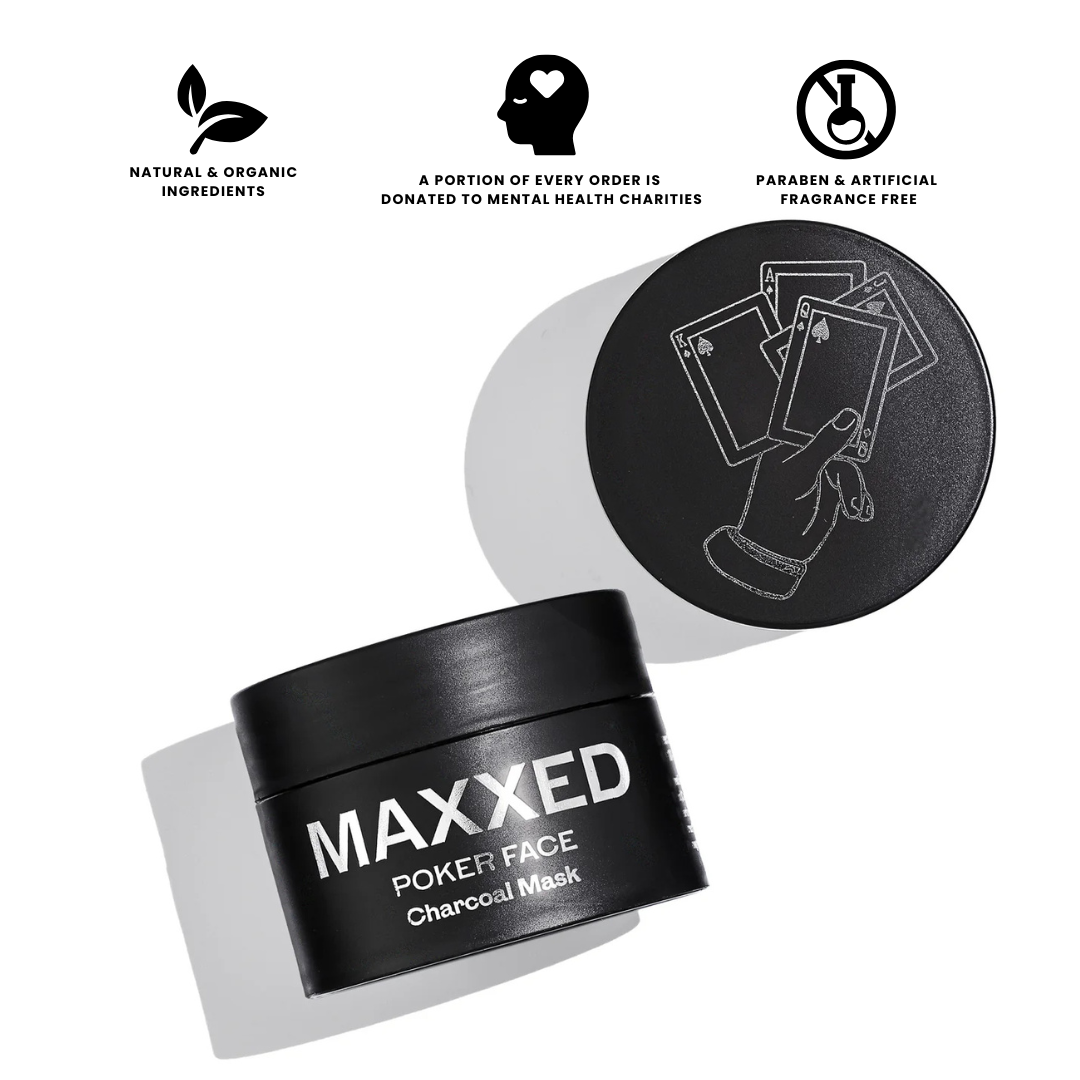 Purifying Charcoal Clay Mask "Poker Face"